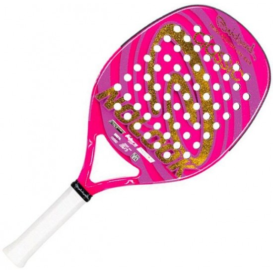 RAQUETE QUICKSAND BEACH TENNIS NOLOOK CLASSIC 2021 - ROSA/DOURADO